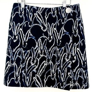 Grey by Jason Wu Bunny Print Jacquard A-line skirt - Size 2 - perfect condition!
